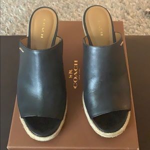 Coach Shoes - Coach Wedge sandals Coach Shoes - Coach Wedge sandals